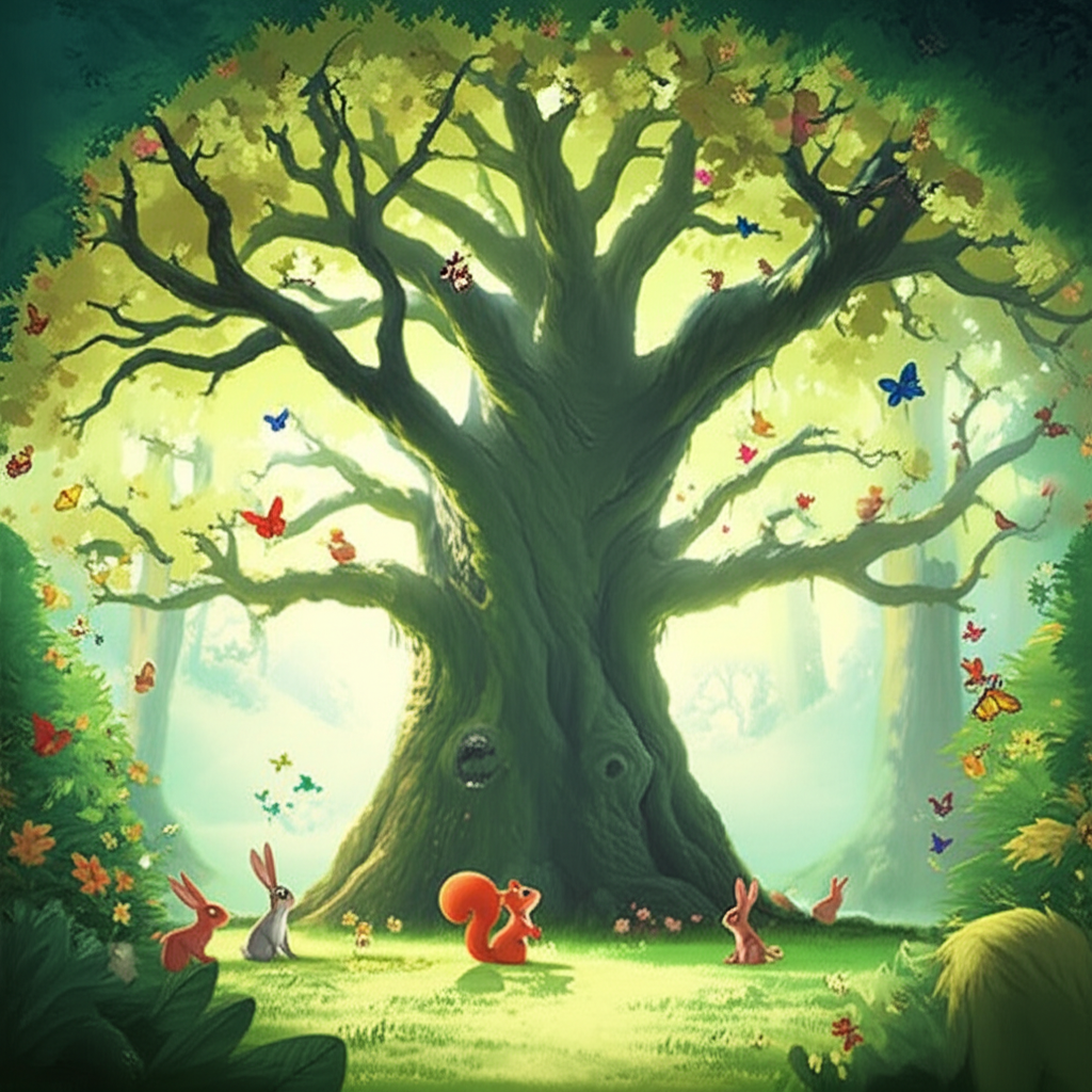 "Las Aventuras del Bosque Silencioso: Un Tesoro de Palabras"