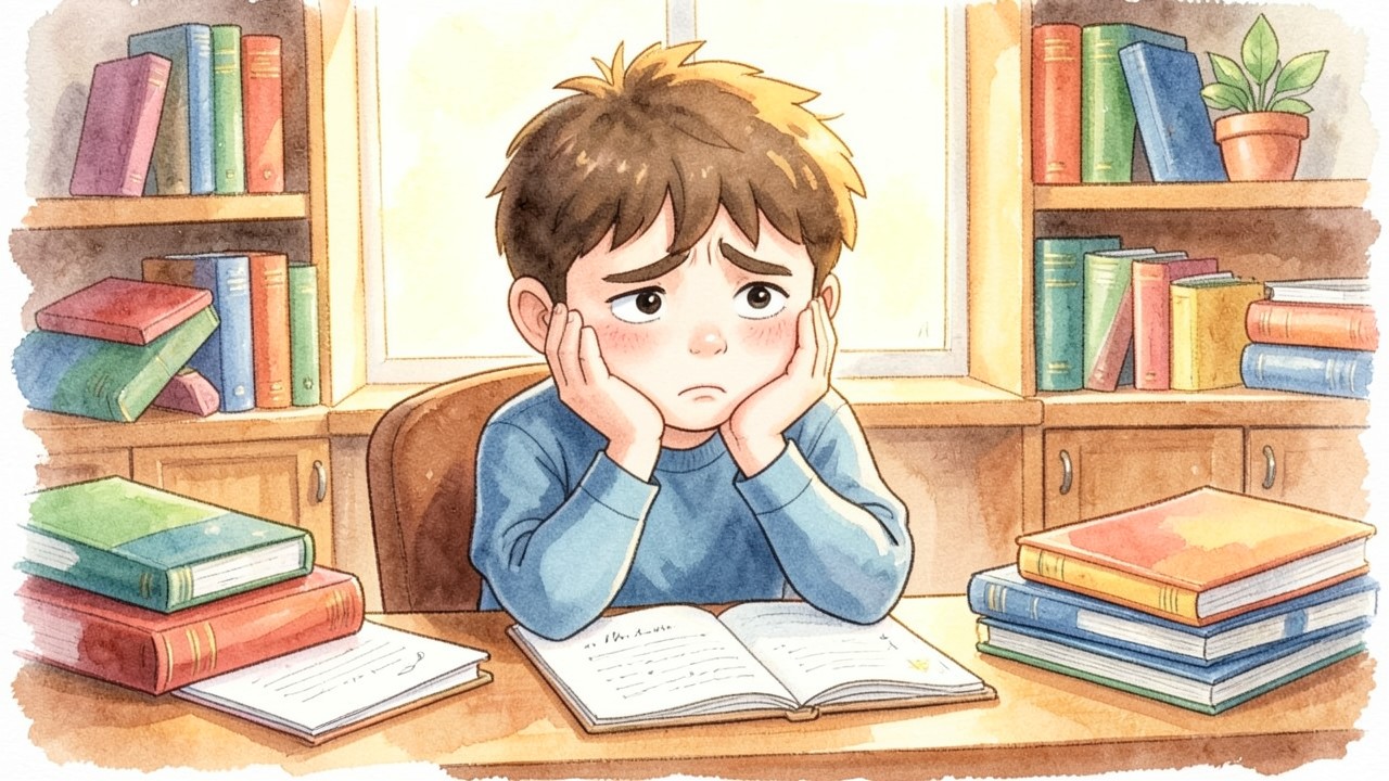 Ian, el niño que no quería estudiar