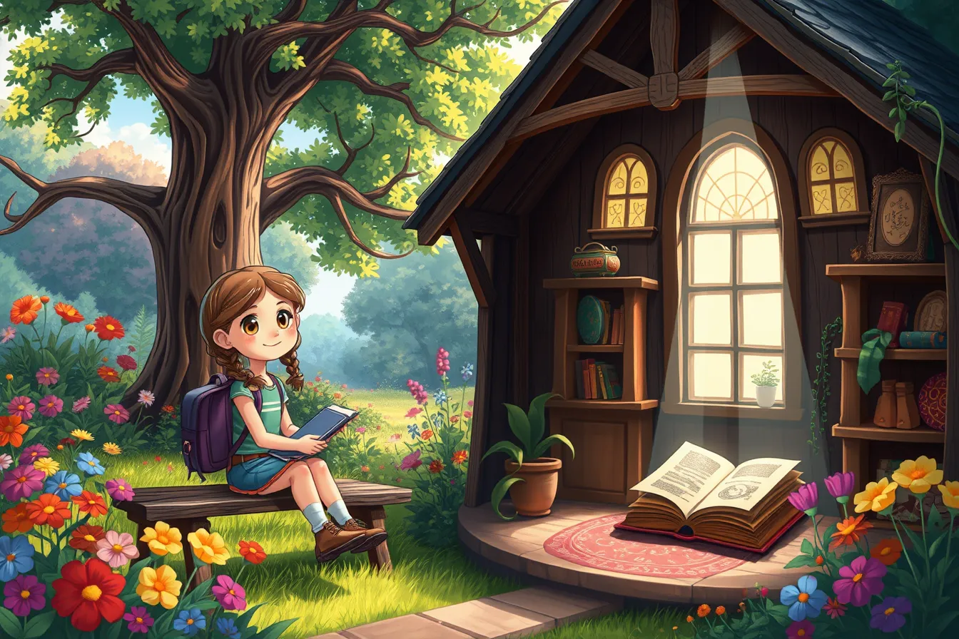 Los Sentidos de Cami y el Misterio del Jardín