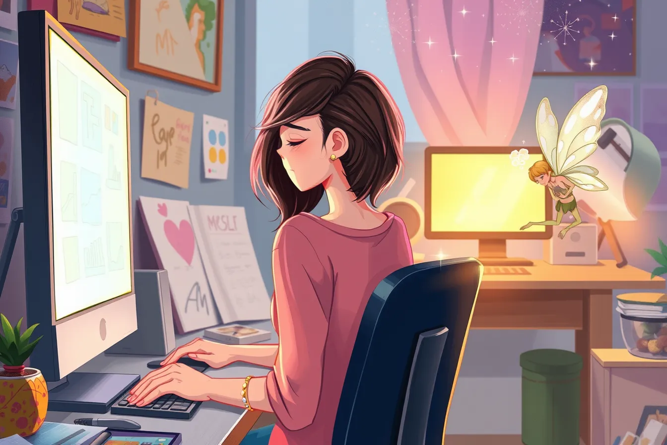 Lucía y el Magia de la Ergonomía