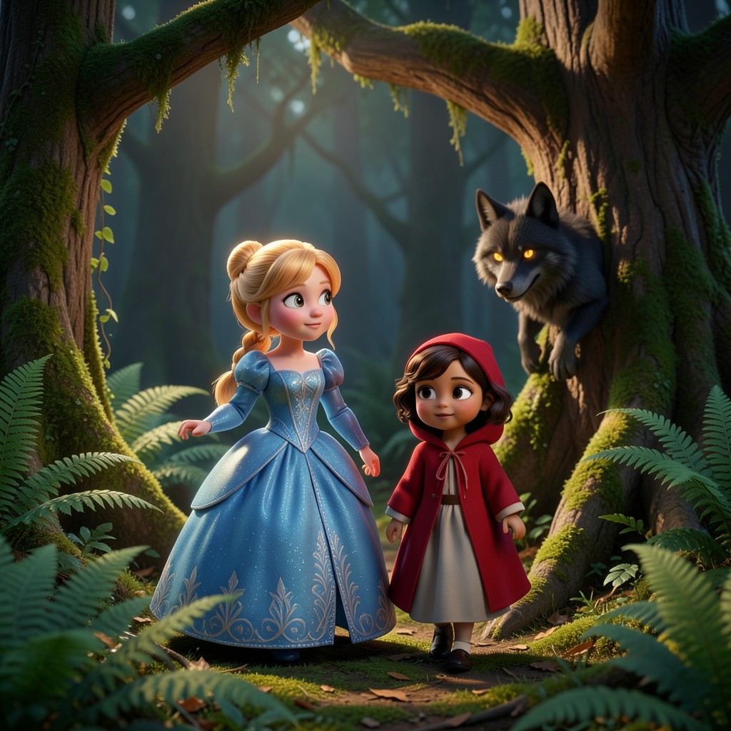 La Fugitiva del Palacio y el Sendero de Escarlata - ilustración 1