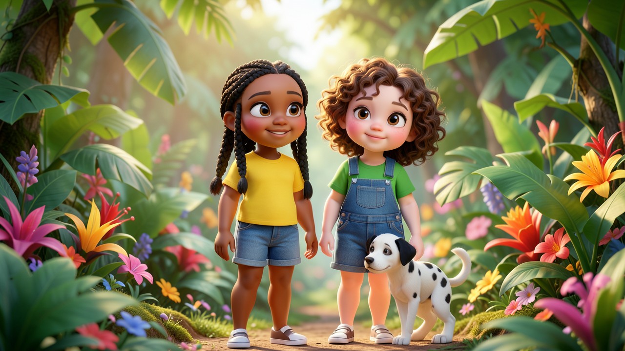 El Secreto del Camino Verde: Una Aventura de Amistad en la Selva