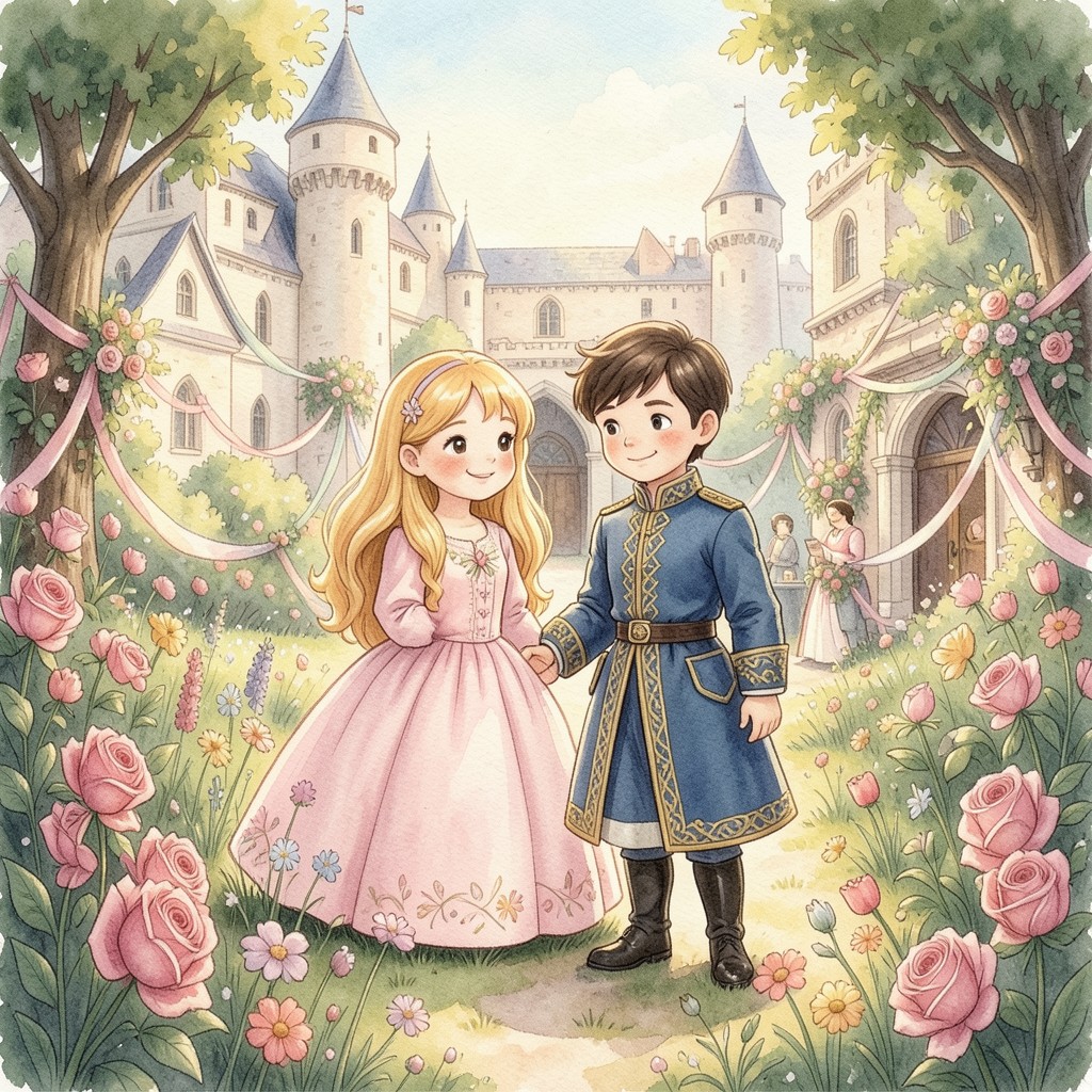 👑💍 El casamiento de la princesa Calu y el príncipe Tomi 🏰✨ - ilustración 2