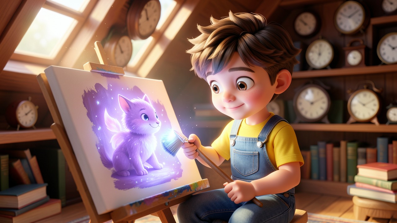 Mateo y el Pincel de la Existencia