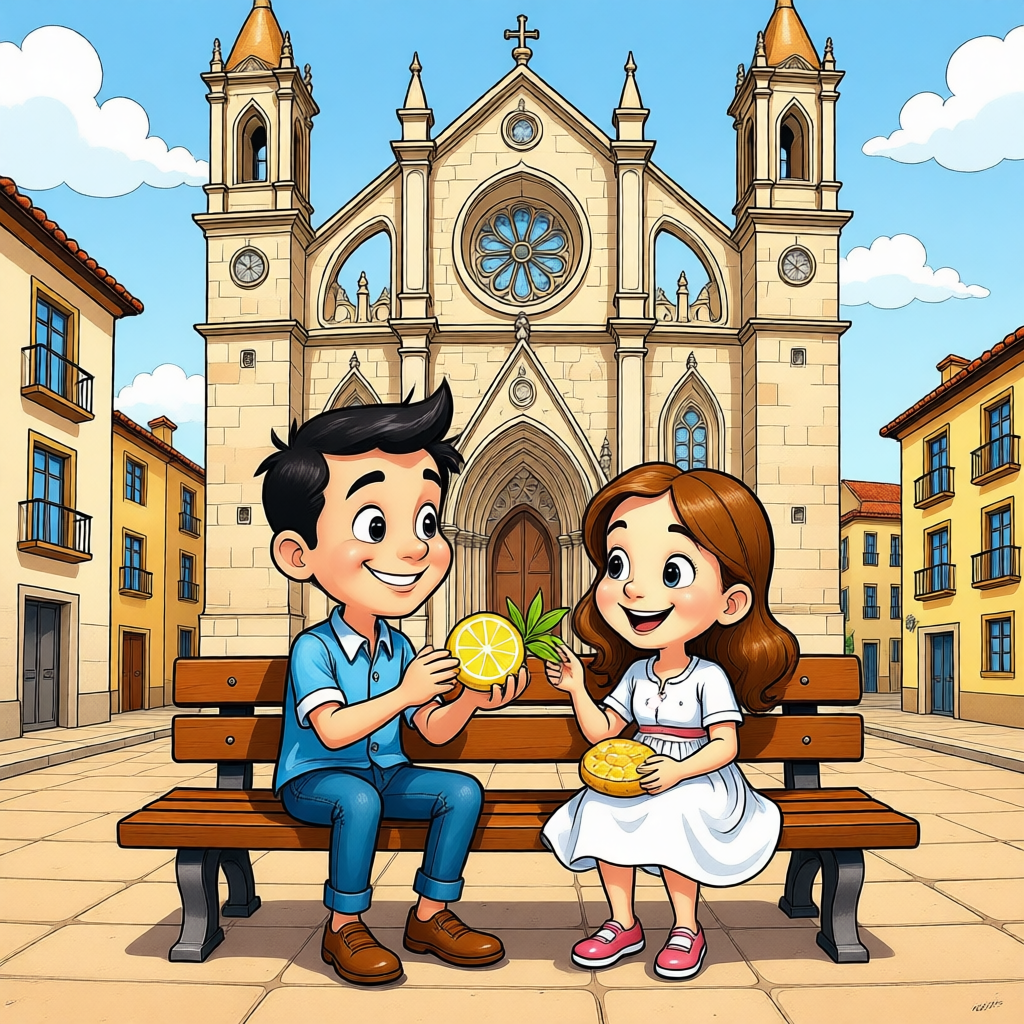 Sarah and the Golden Orchard - illustration 2