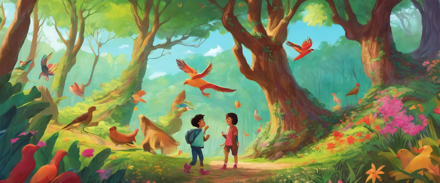 El arroyo mágico de Mateo y Valentina