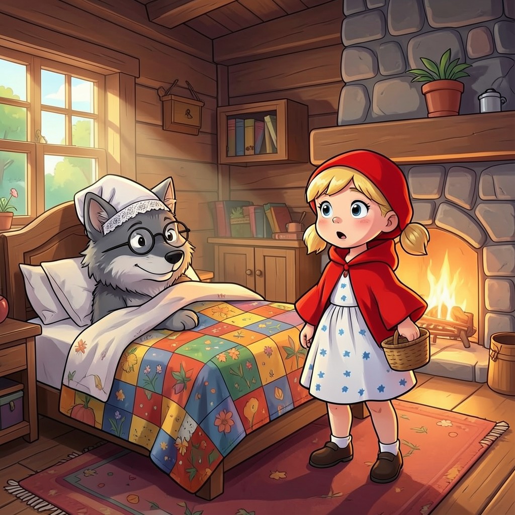 La Valiente Caperucita Roja - ilustración 1