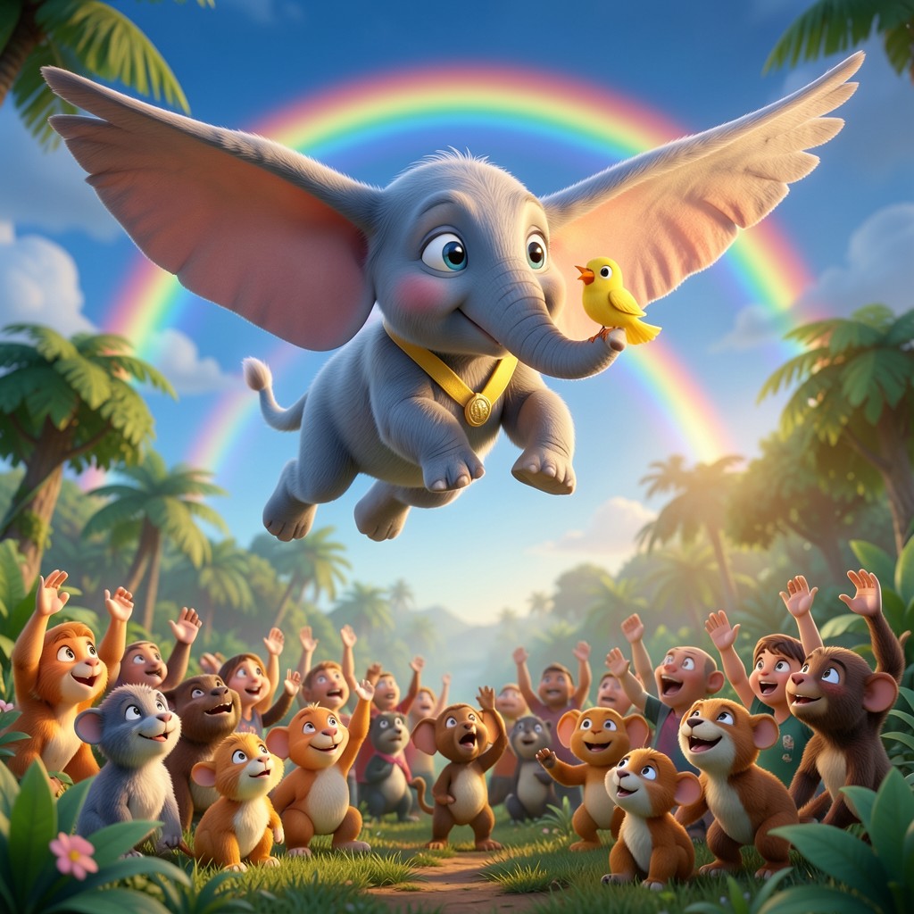 Dumbo y el Desafío del Bosque Digital - ilustración 2