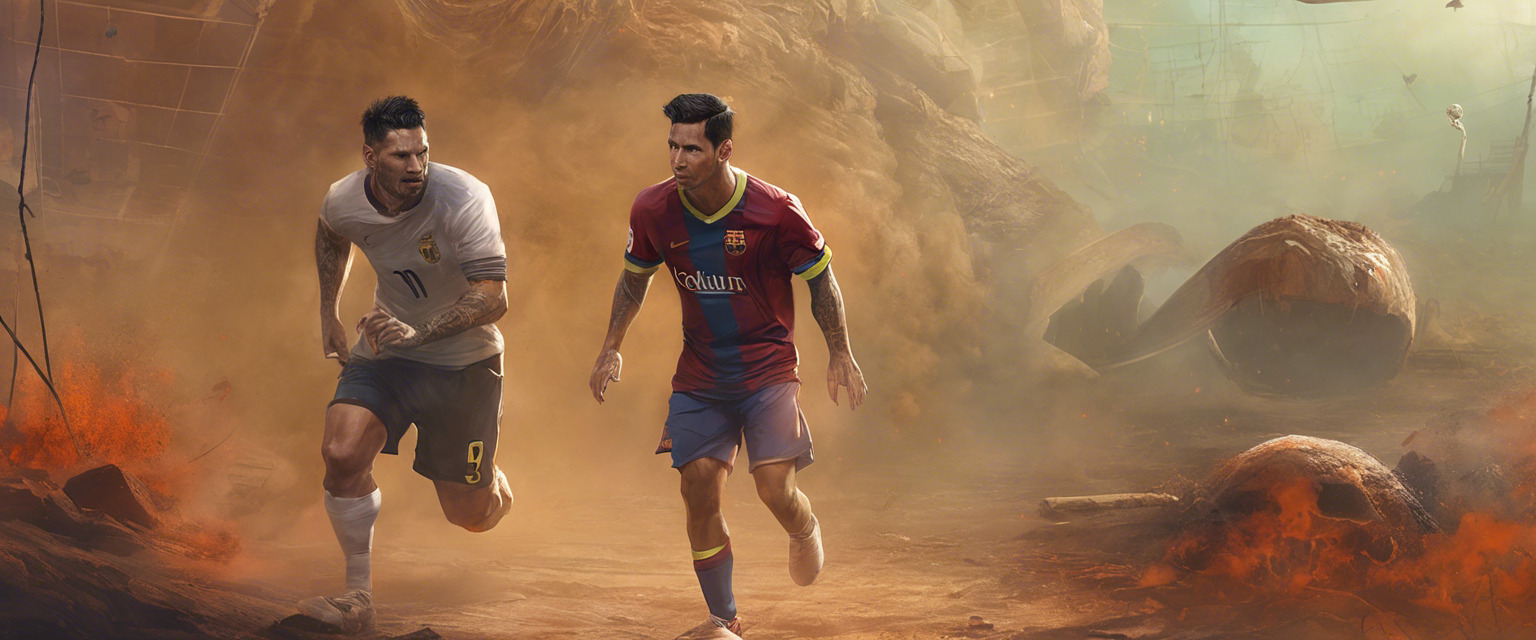 Los héroes del balón contra los zombis mágicos