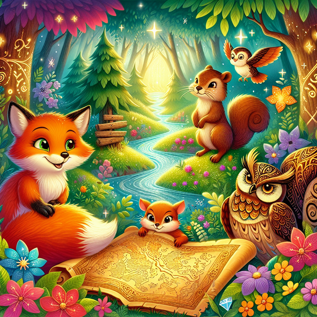 El Misterioso Bosque de los Animalitos Encantados