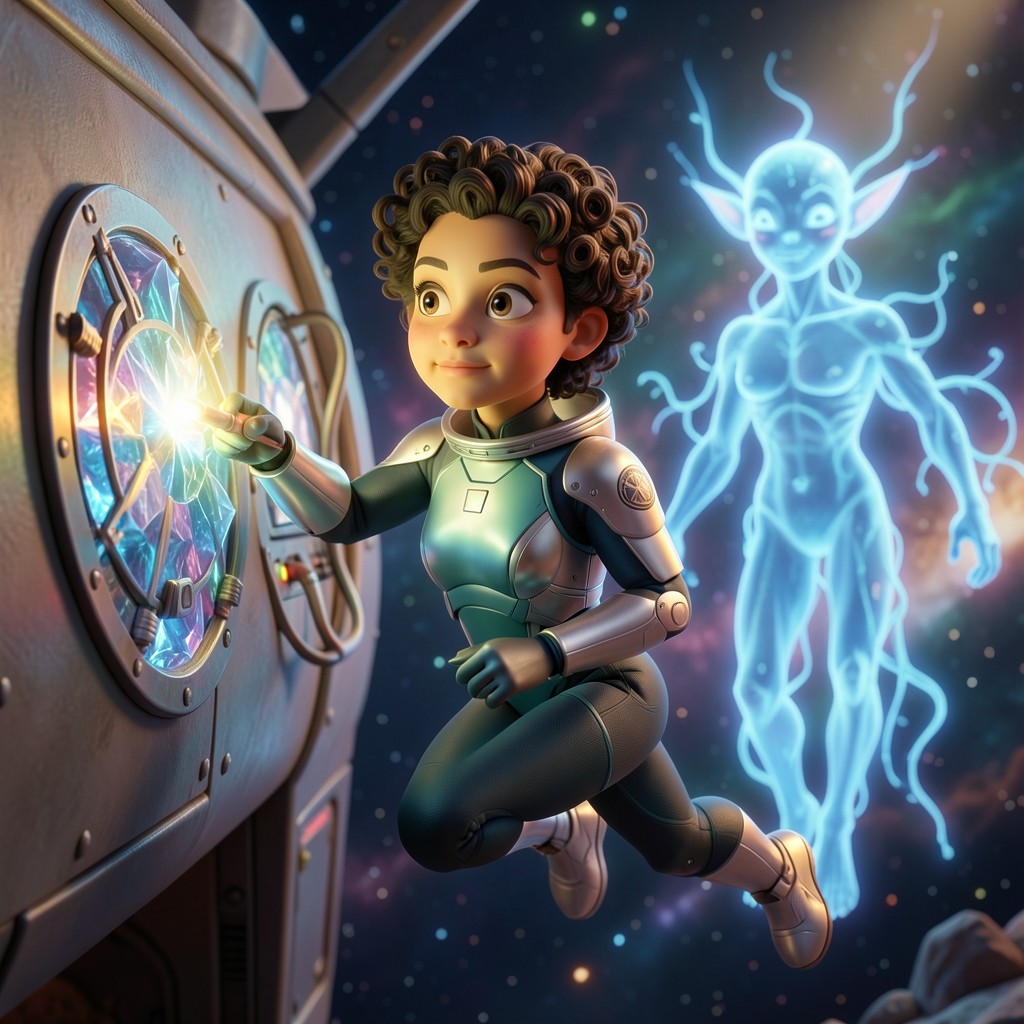 Jonha y el Guardián de la Nebulosa Esmeralda - ilustración 1