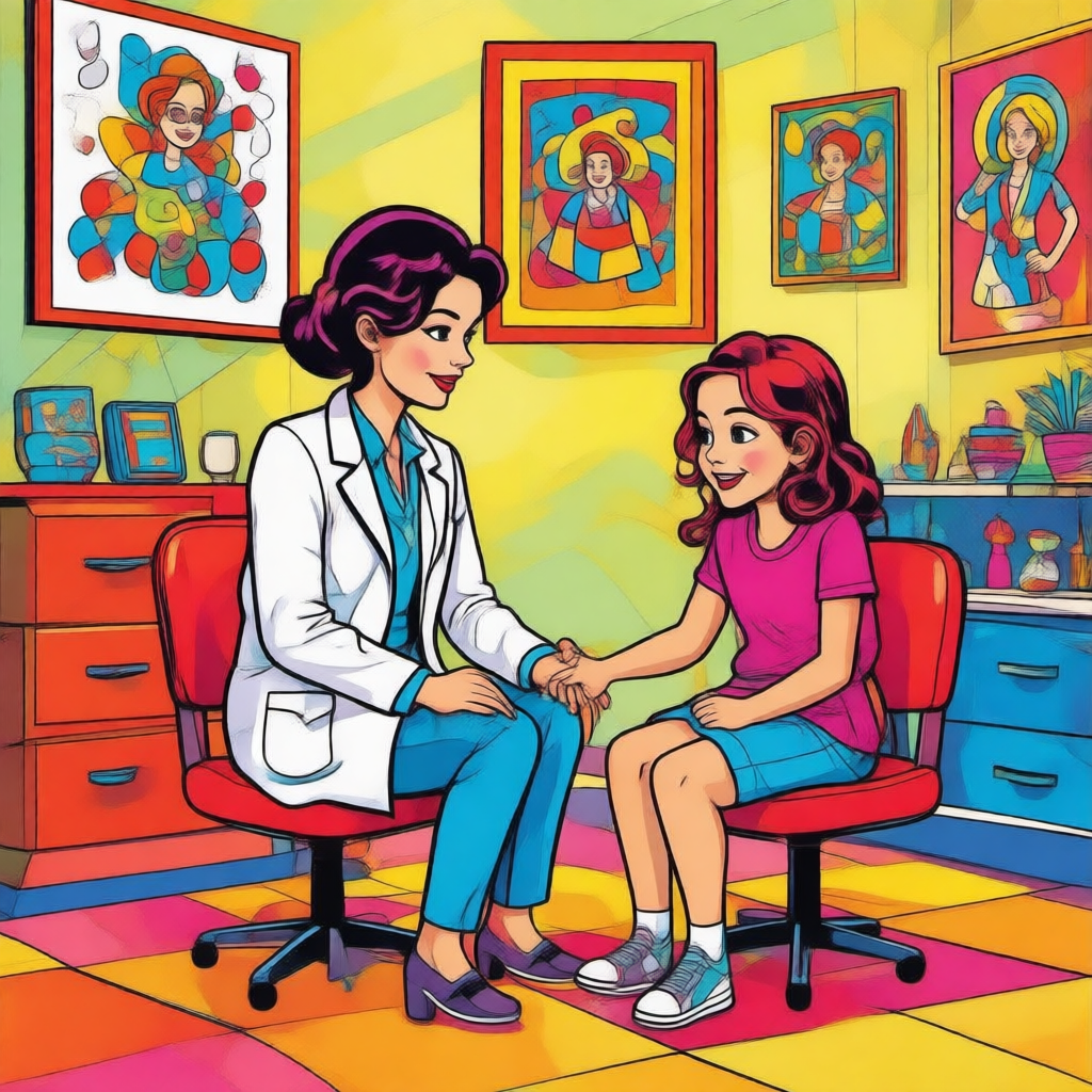El Secreto de Valeria y el Camino de la Valentía - ilustración 1