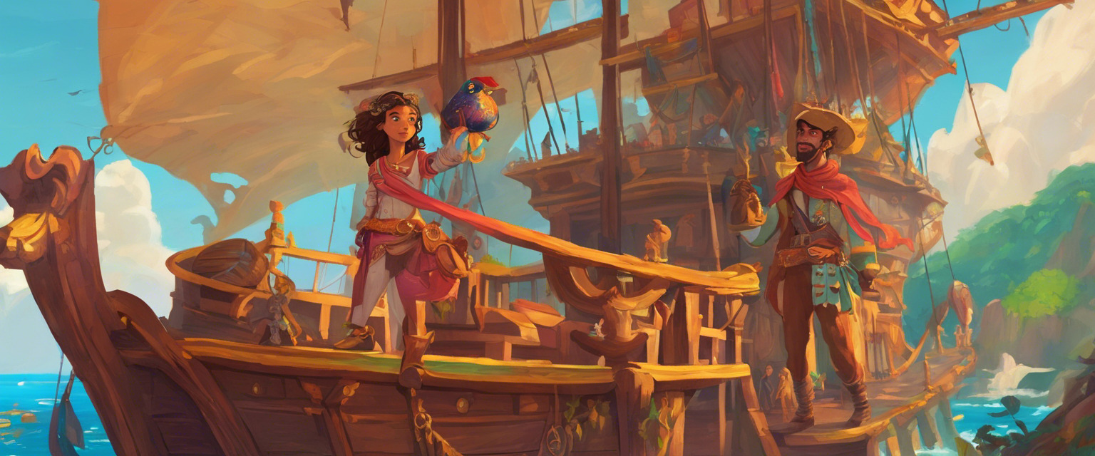 Aventuras piratas en la biblioteca
