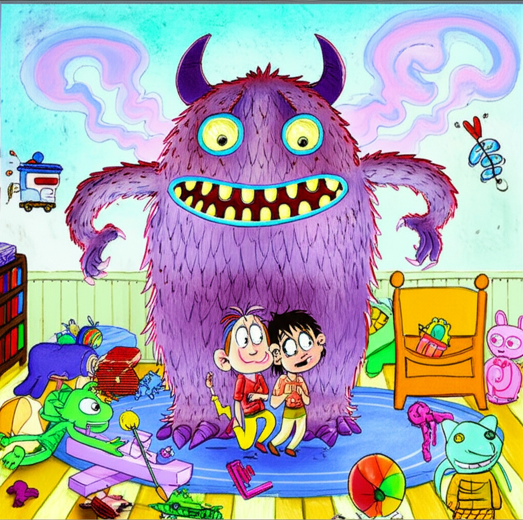 ¡El Monstruo Come-Peleas y la Aventura de Joaquín y Gaspar!