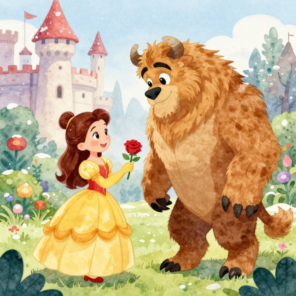 Beauty and the Beast - illustration 1
