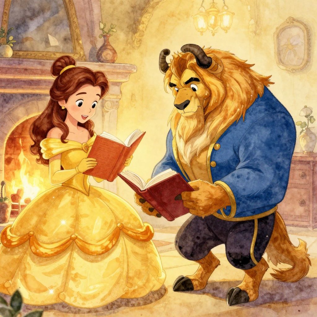 Beauty and the Beast - illustration 2