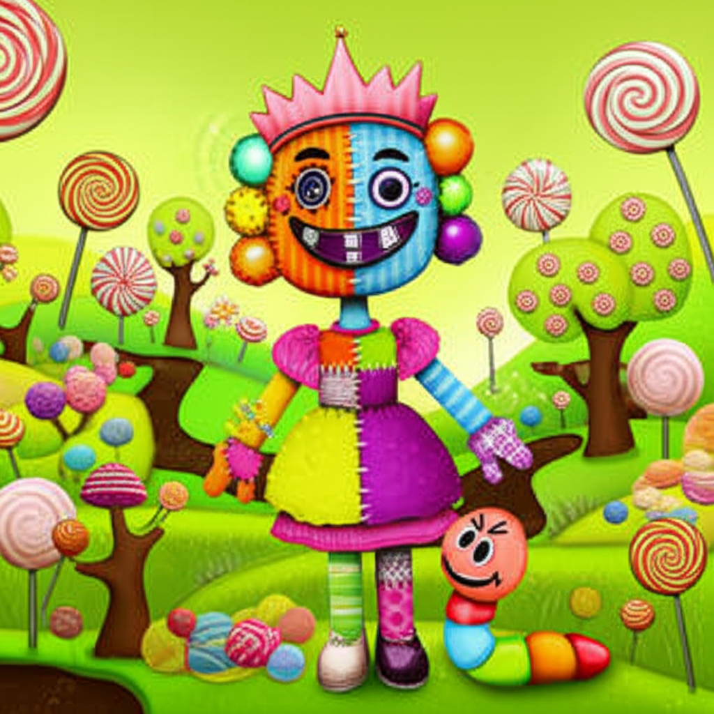 La Princesa Monstruita y el Misterio del Jardín de Goma