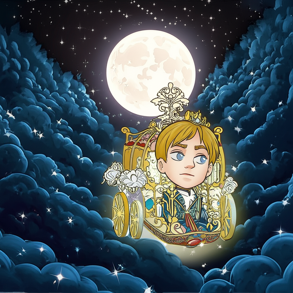 El Carruaje de Luna y el Príncipe Tartamudo
