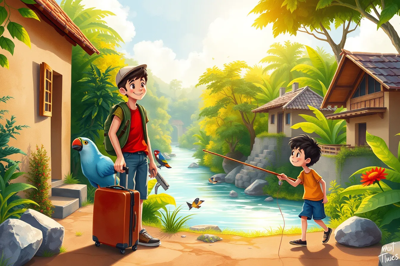 Las aventuras de Pablo, el escritor viajero
