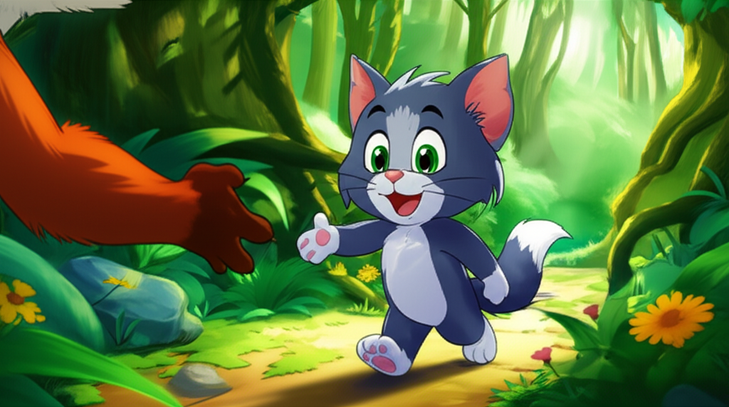 "Tom y la Aventura Bosque Encantado"