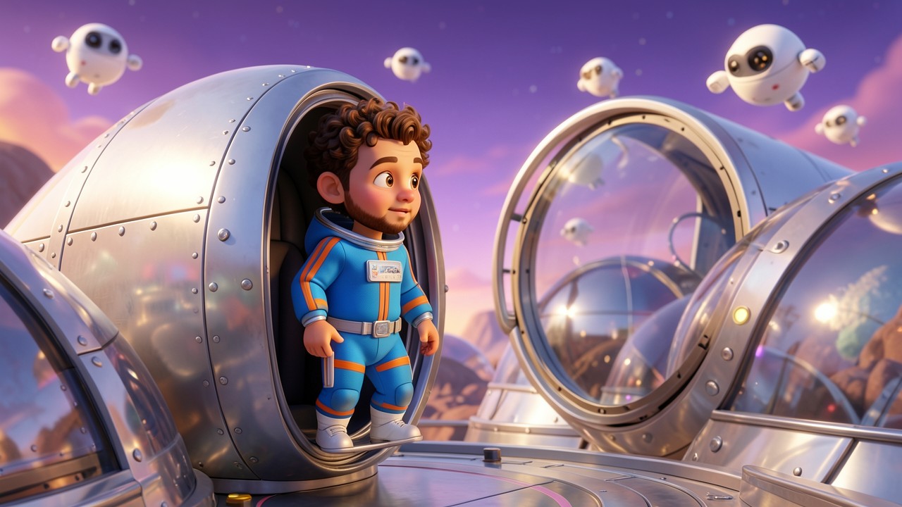 Leo y el Planeta de los Robots Dormidos