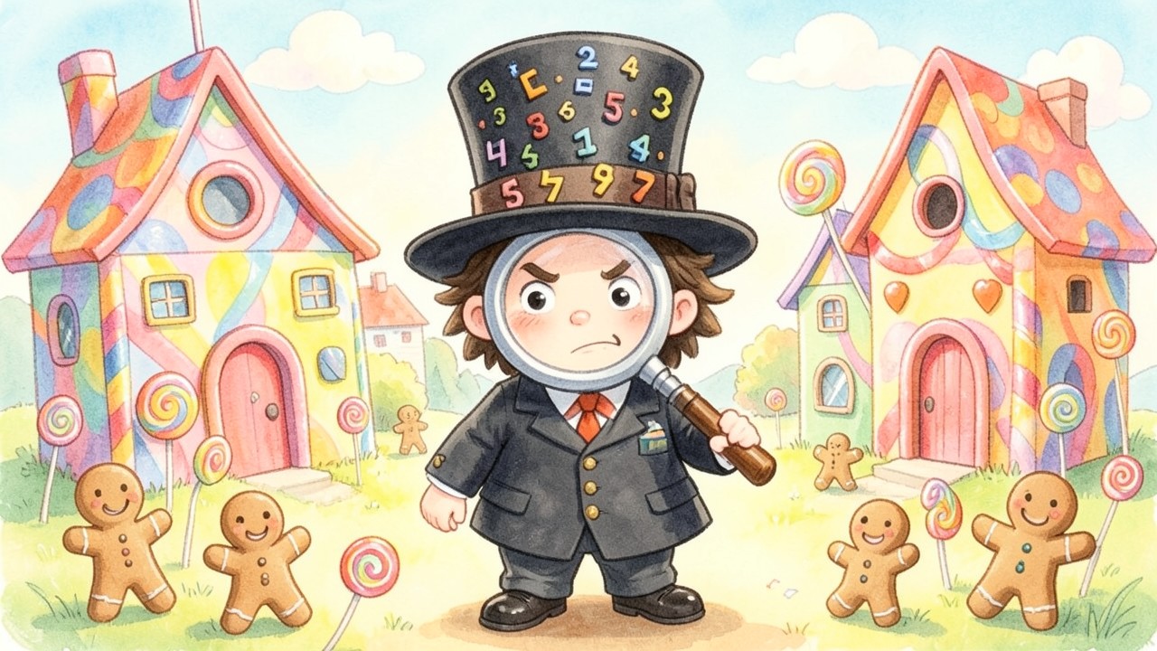 ¡El Misterio de los Dulces Desaparecidos y el Detective Suma!