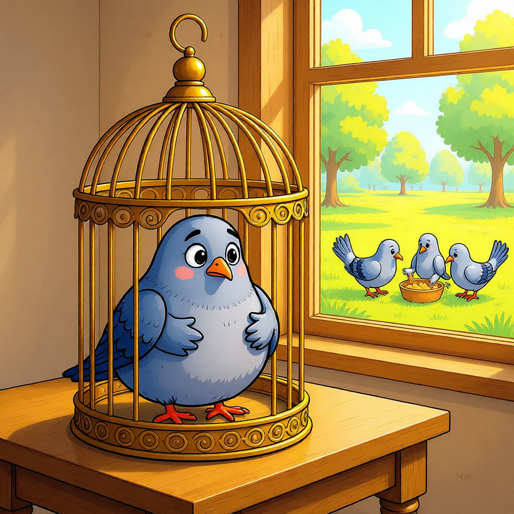 El Vuelo Pesado de Pipo el Glotón - illustrasjon 2
