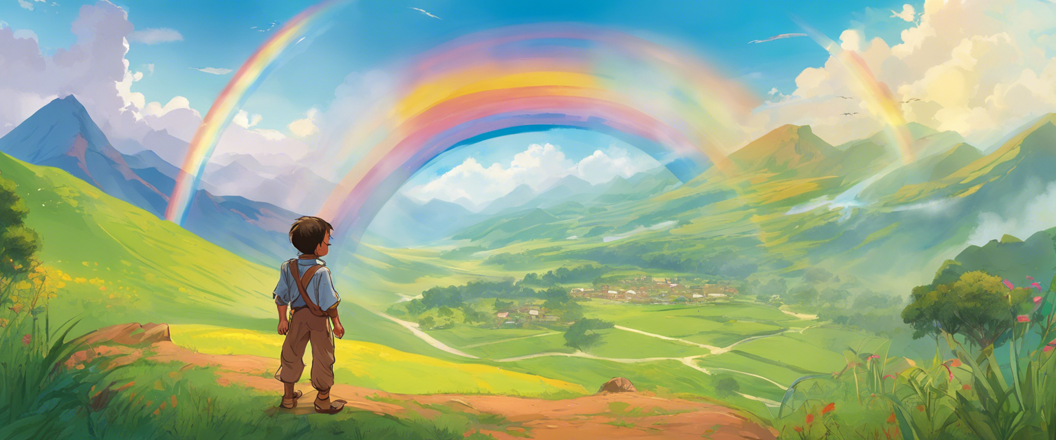 La increíble aventura de Renato y el tesoro del arco iris