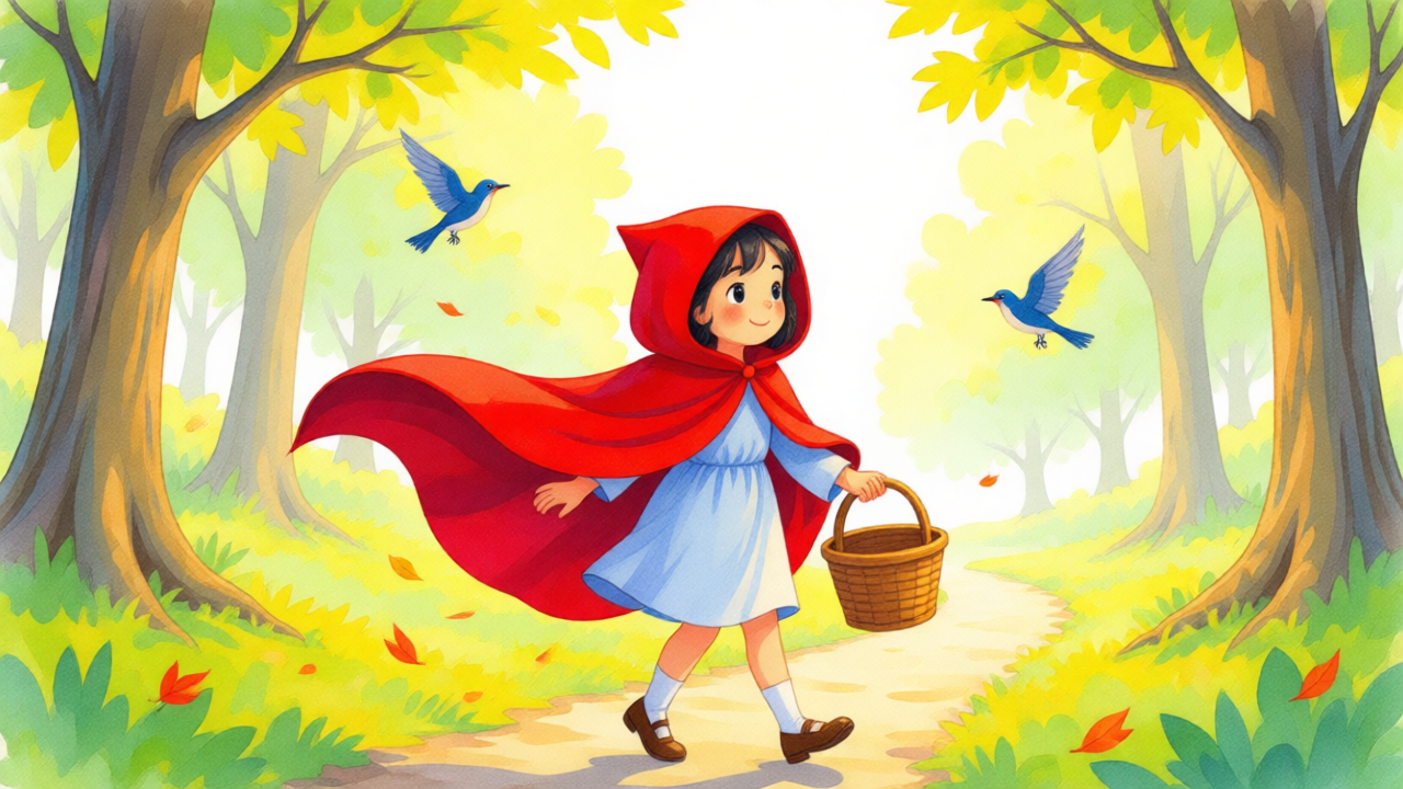 La Aventura de Caperucita Roja en el Bosque