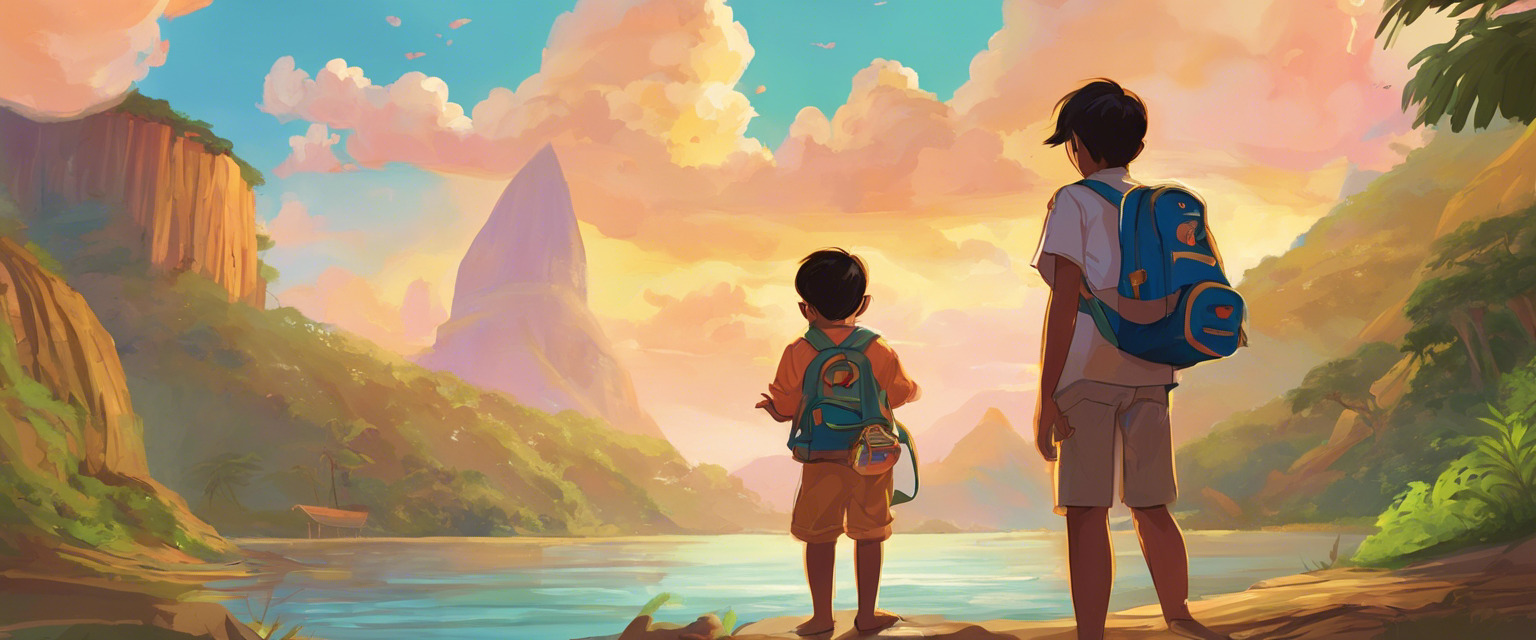 Mia, Ben y Lily en una aventura por Asia