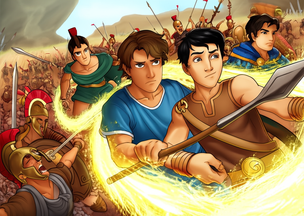 ¡Percy y la Troya Traviesa: Celos en el Olimpo!