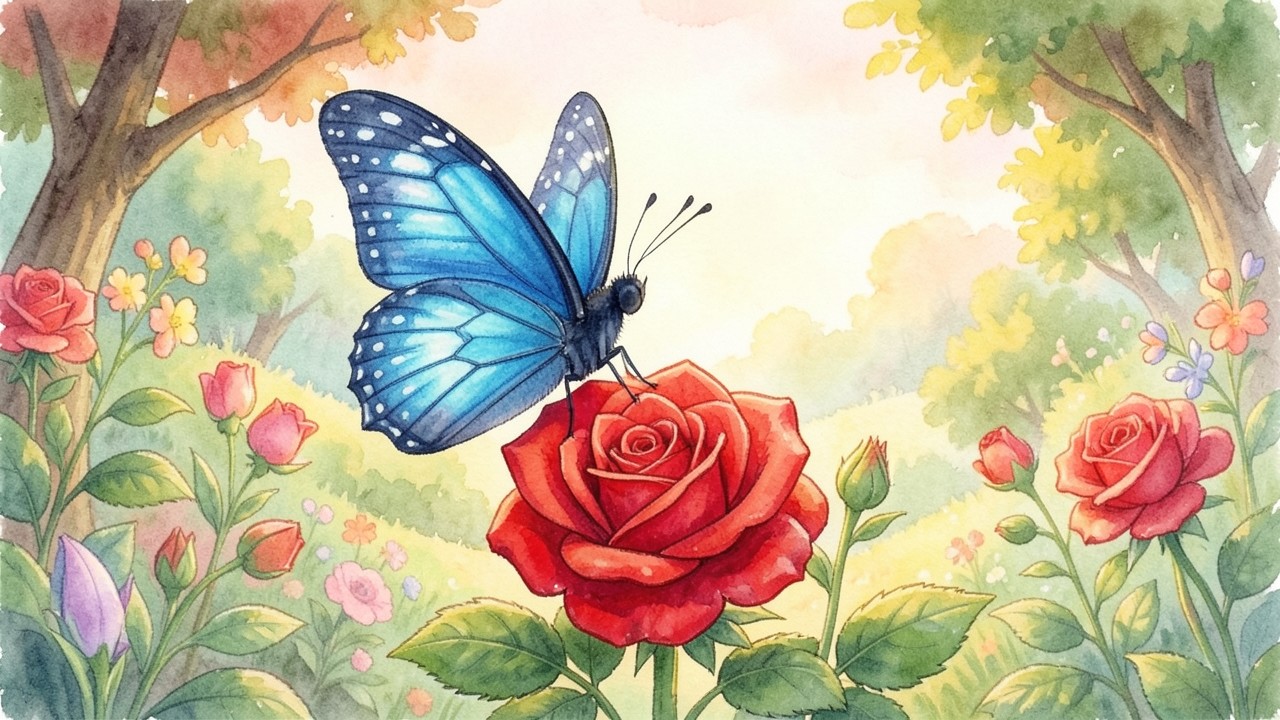 La Mariposa y la Flor