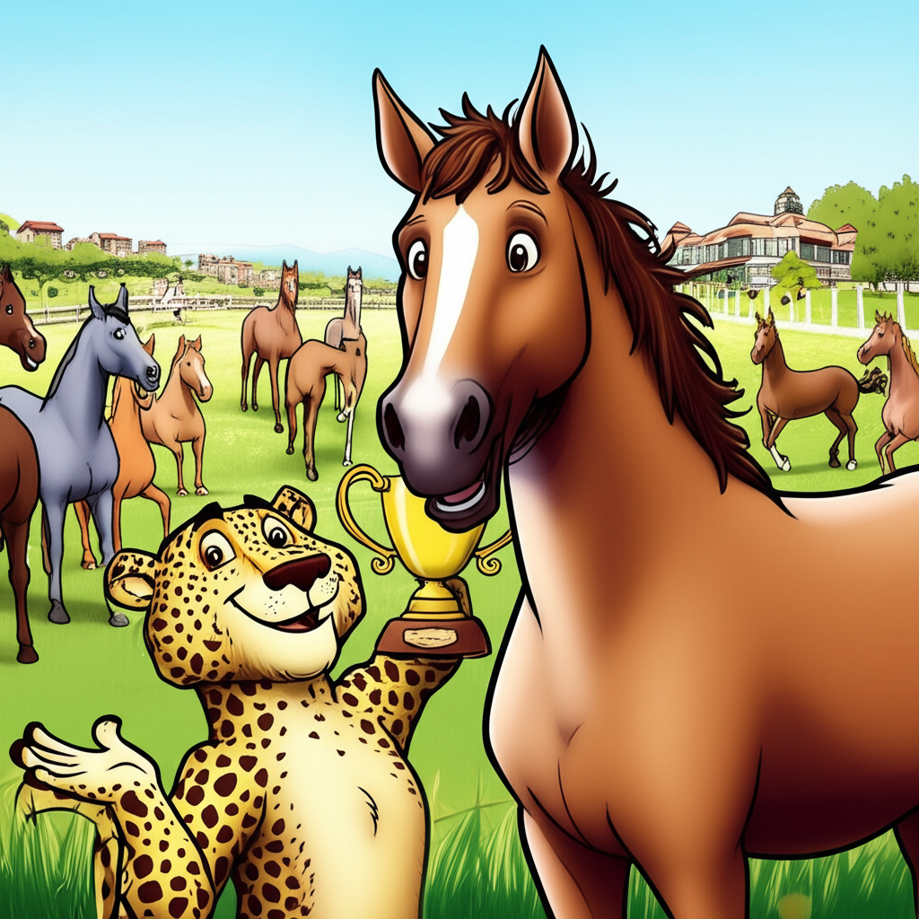 ¡Juan, el Caballo Veloz y la Planta Mágica!