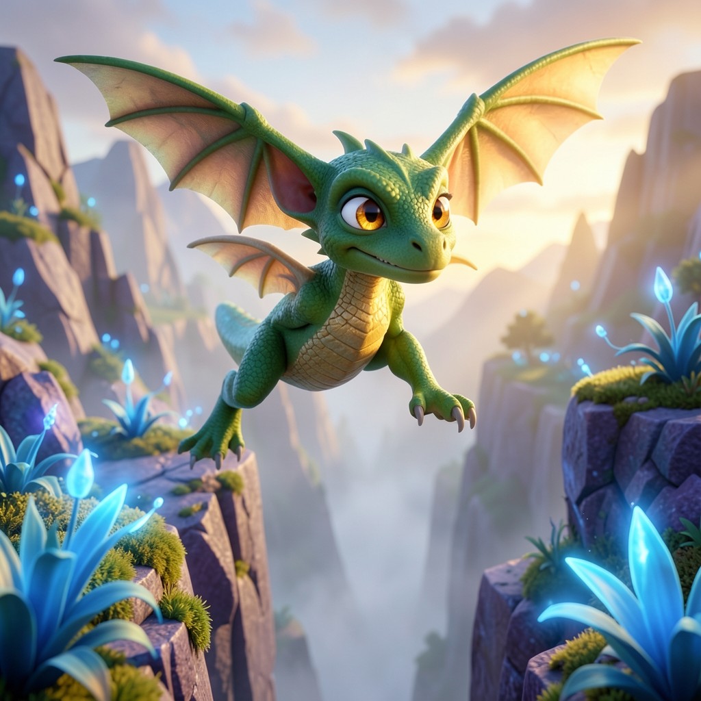 El Salto de Draco: El Dragón que Caminaba Entre las Nubes - ilustración 1