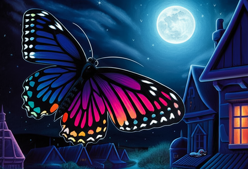 La Mariposa Nocturna y el Polvo de Amor