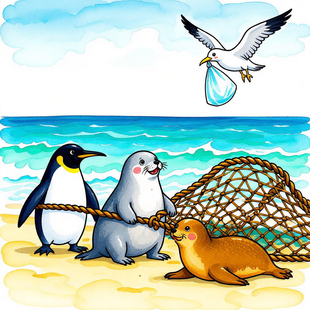 Jasper y la Misión de la Playa Brillante - illustration 1