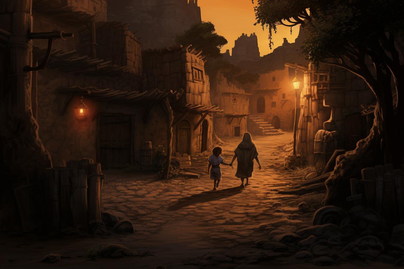 The Magical Treasure of the Abandoned Village