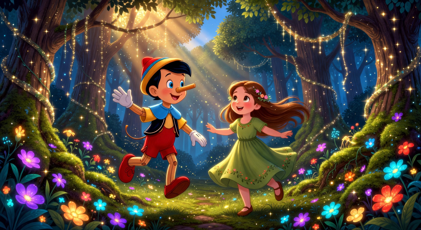 Pinocchio e il Naso della Verità - illustrazione 2