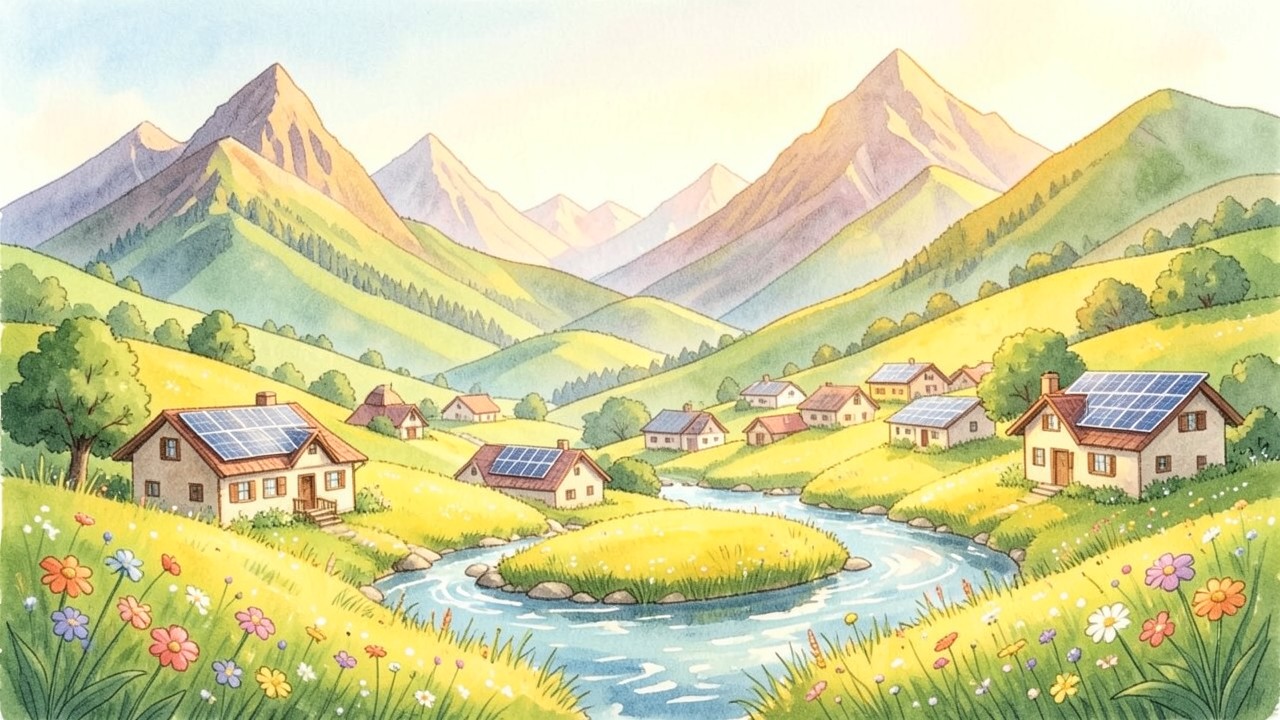 El Pueblo Verde de los Andes