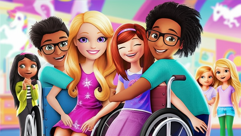 Barbie y el Unicornio Lila: Un Arcoíris de Amistad