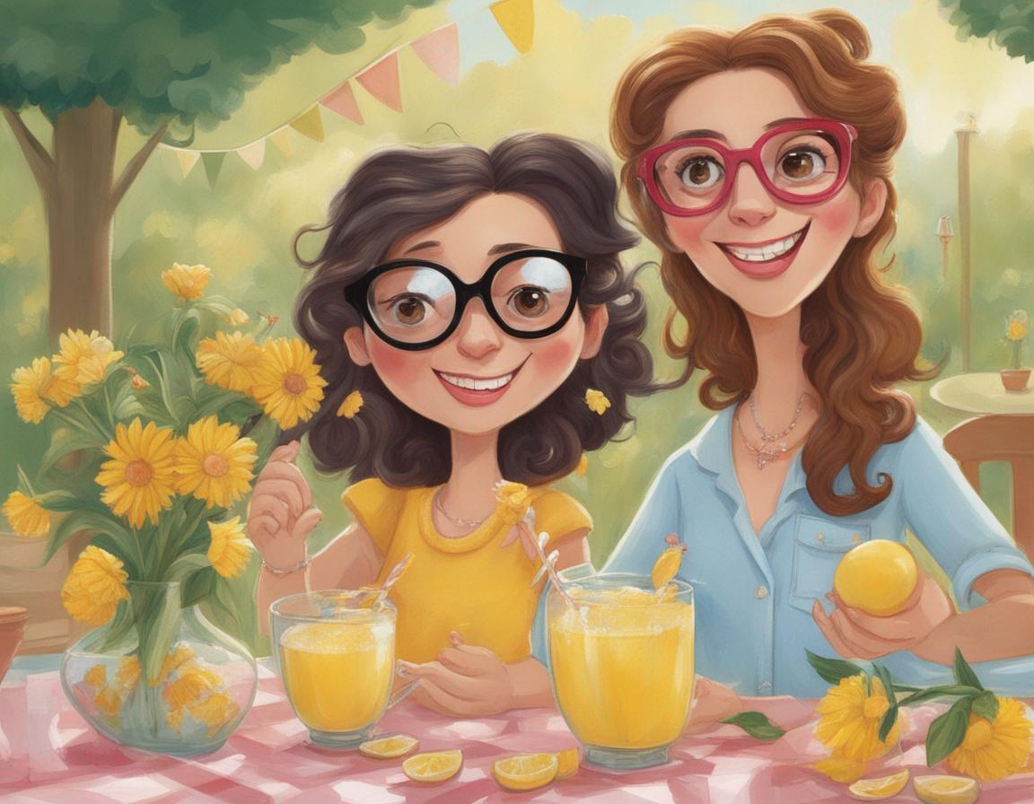La alegría de Rebeca y Rosalinda