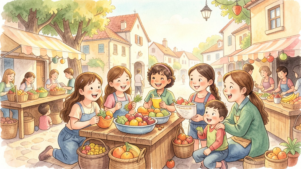 El viaje mágico de los alimentos
