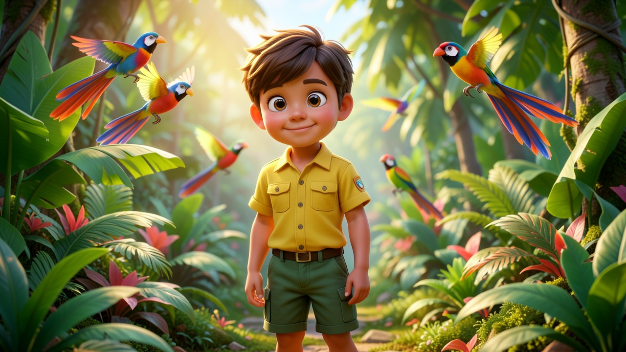 Leo y el Secreto de la Selva Luminosa