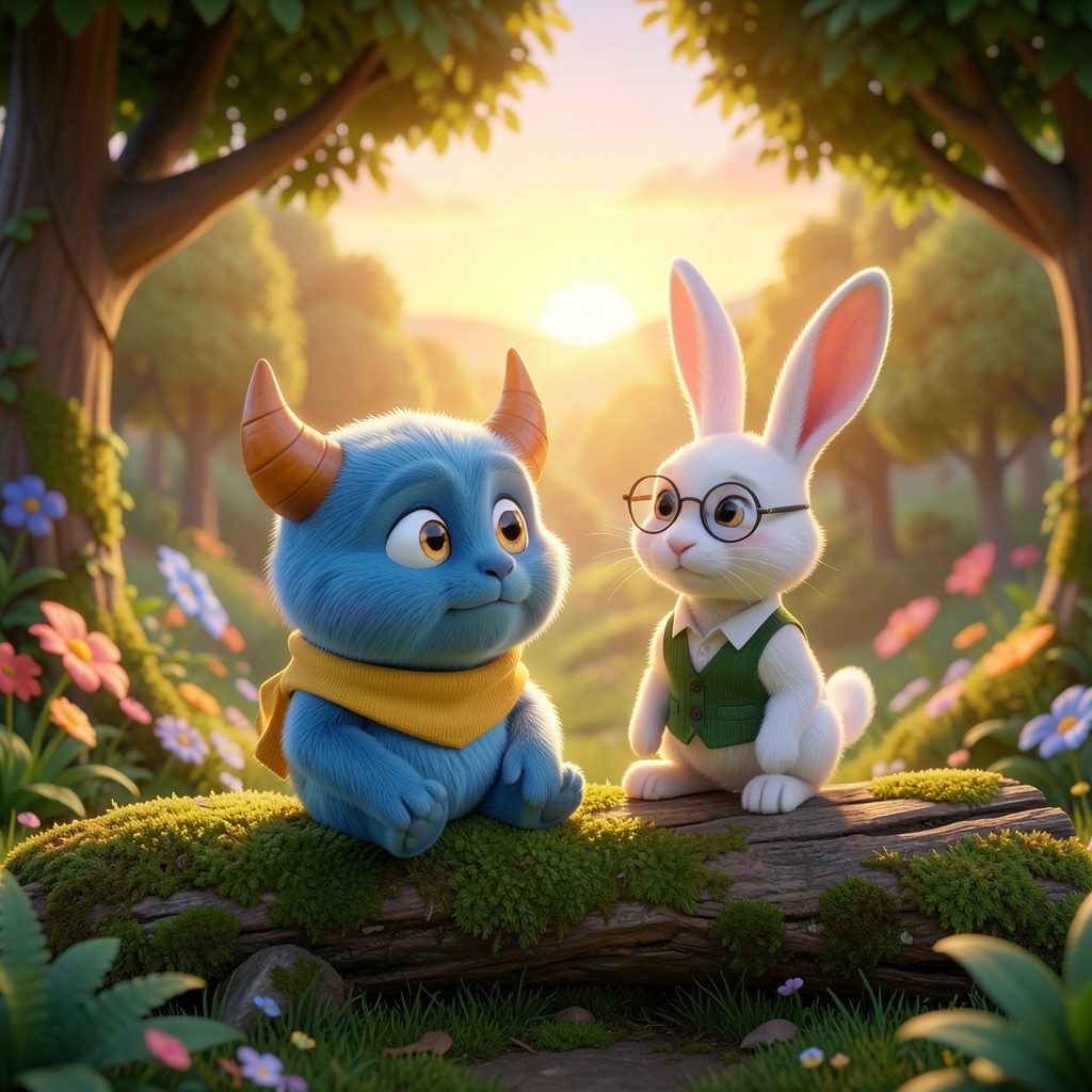 Sensín y el Despertar de la Magia: Una Aventura en el Bosque de los Sentidos - ilustración 2