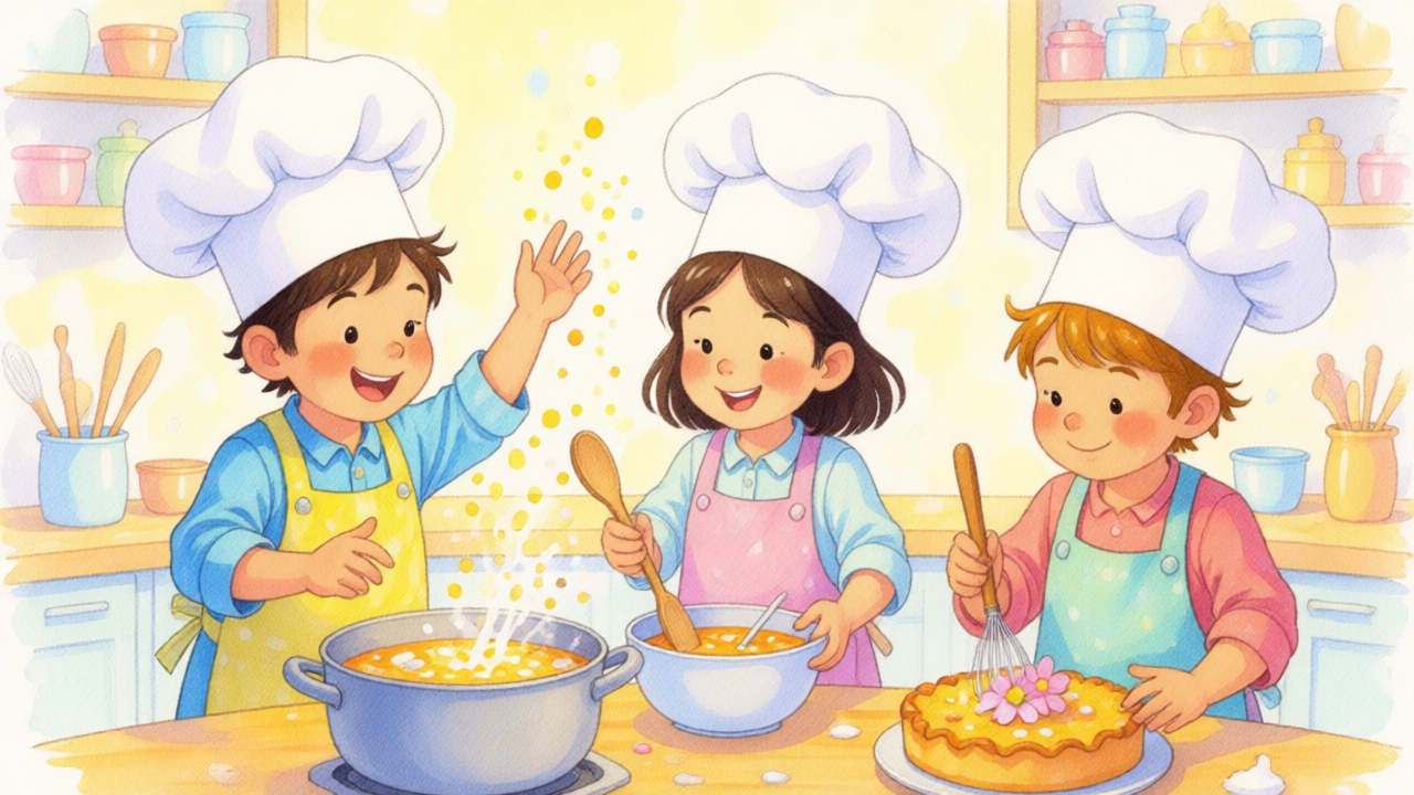 El Gran Torneo de los Pequeños Chefs del Corazón