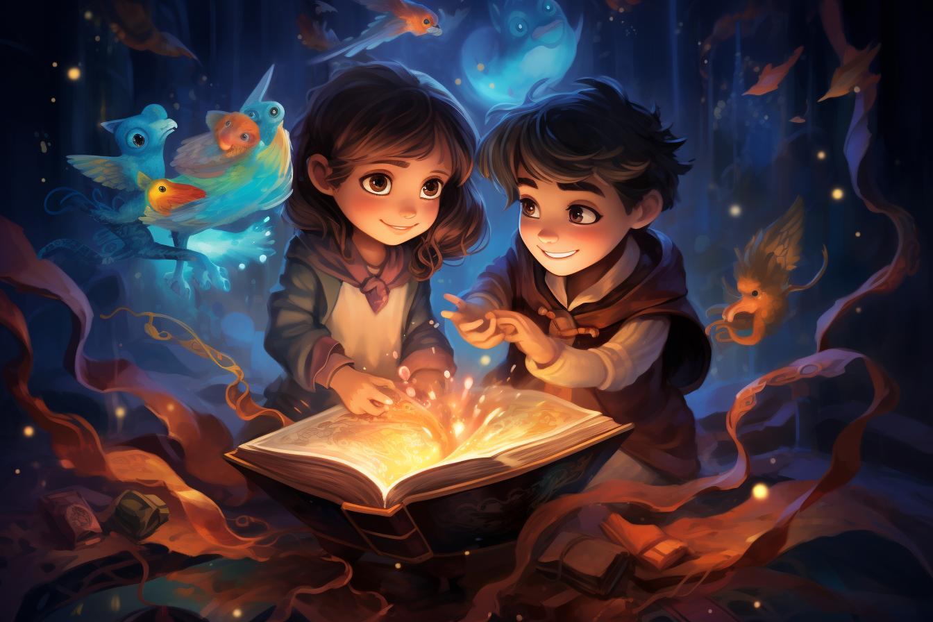 El libro mágico de Camila y Matías