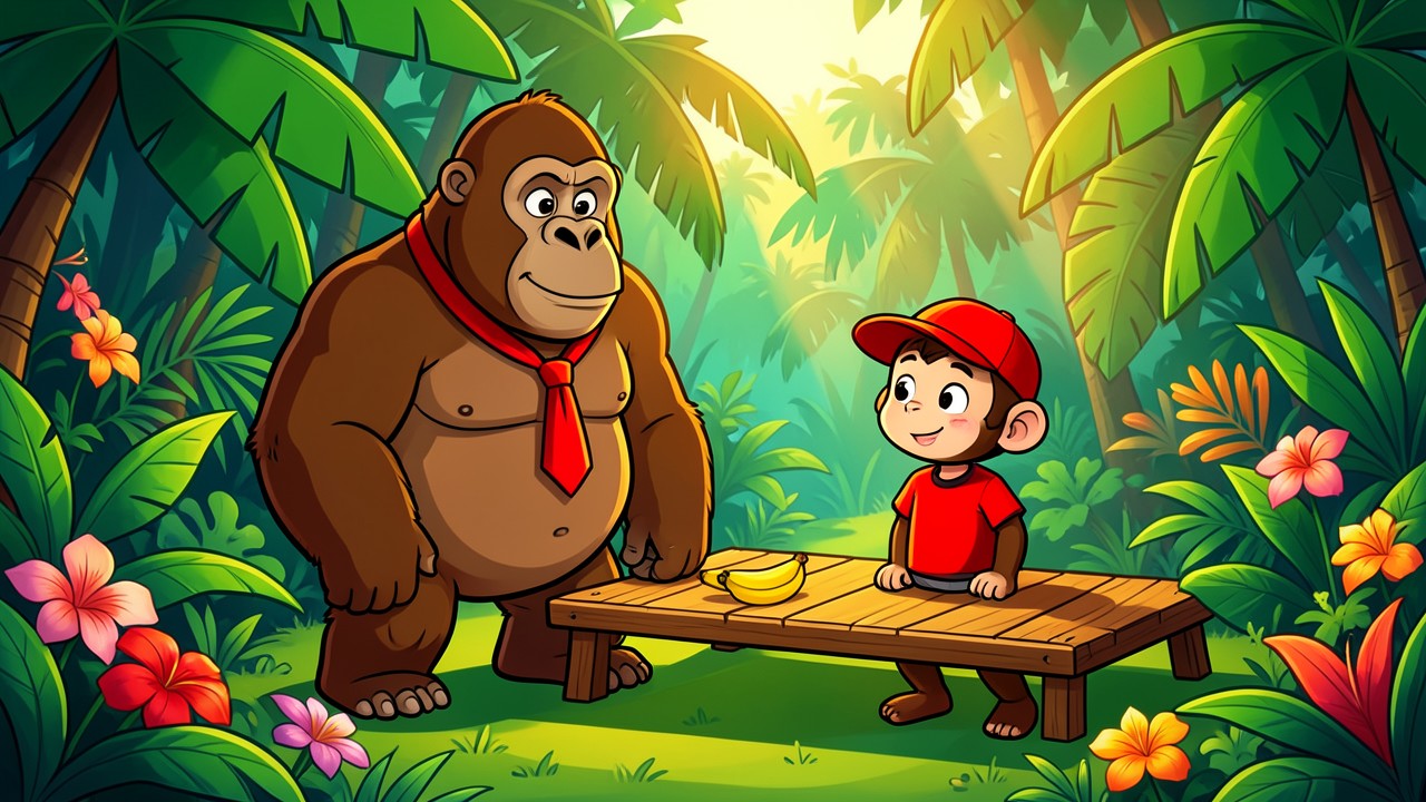 Donkey Kong y el misterio de las bananas perdidas