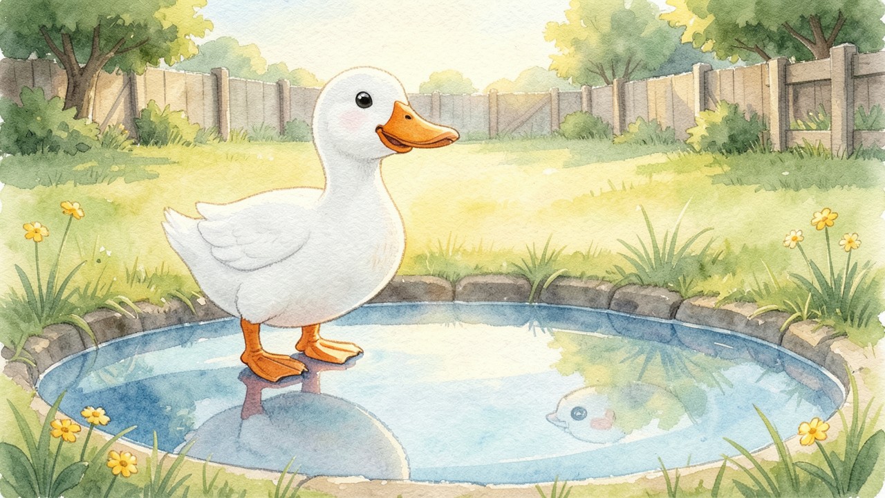 El pato que quería usar zapatos