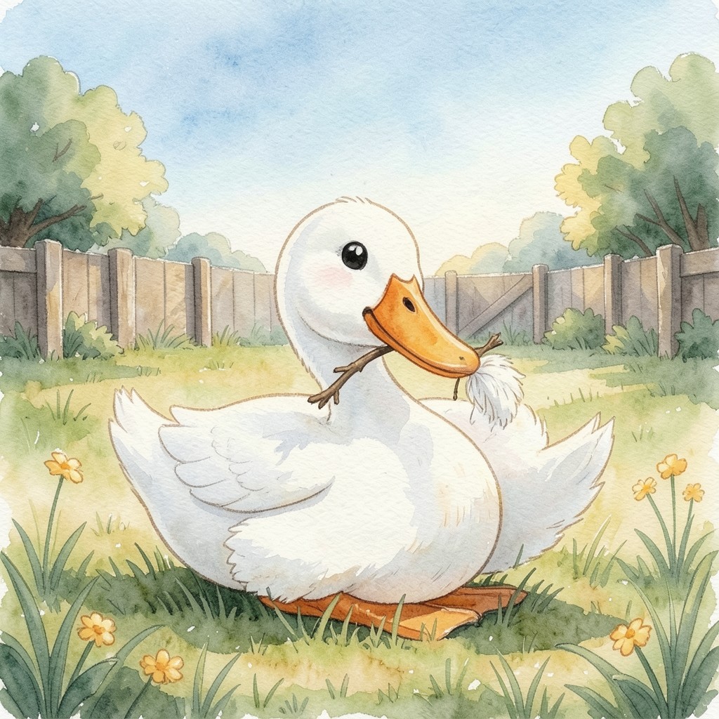 El pato que quería usar zapatos - ilustración 1