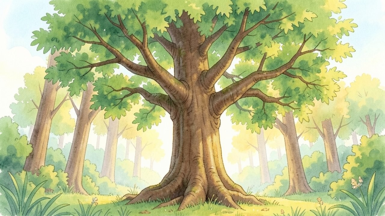El árbol que perdió sus hojas